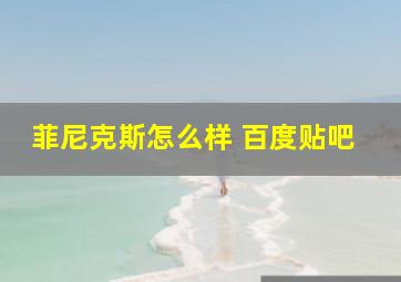 菲尼克斯怎么样 百度贴吧